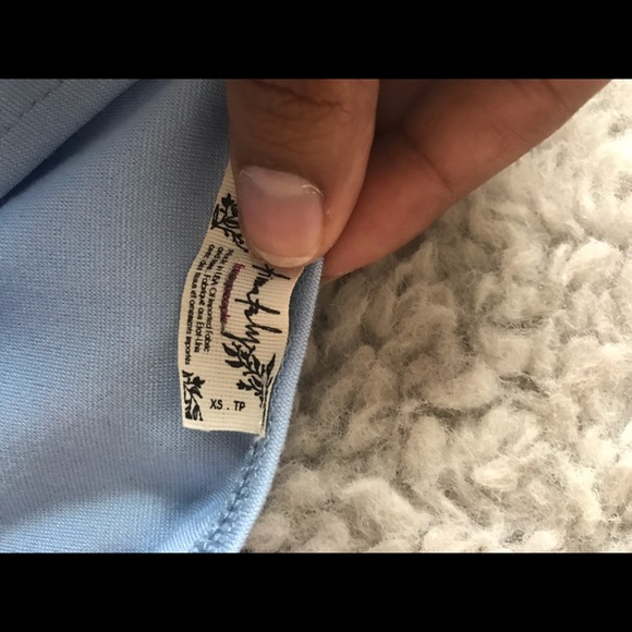 🚨SOLD ELSEWHERE🚨Free People Light Blue Bodysuit! - Picture 5 of 5